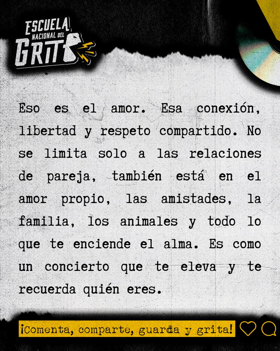 El amor se manifiesta en infinitas formas: de pareja, familiar, de amistad, propio... No se limita a un ideal romántico, sino que se construye día a día a través de actos de cariño, escucha activa y aceptación incondicional. 
Sigue ❤️‍🩹👇