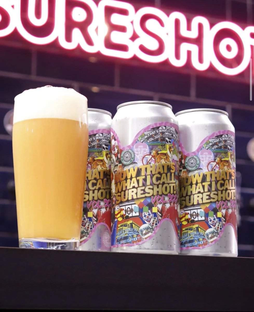 📢 NEW and FRESH 🙌

From <a href="/sureshotbrew/">Sureshot Brewing</a> 

👉 A Handshake Is Available Upon Request / NE IPA / 6.0%
👉 I Don't Want To Be A Pie / Fruited Sour / 6.5%
👉 Now That's What I Call Sureshot! Vol.300 / DDH DIPA / 8%

<a href="/premierhop/">Premier Hop</a>