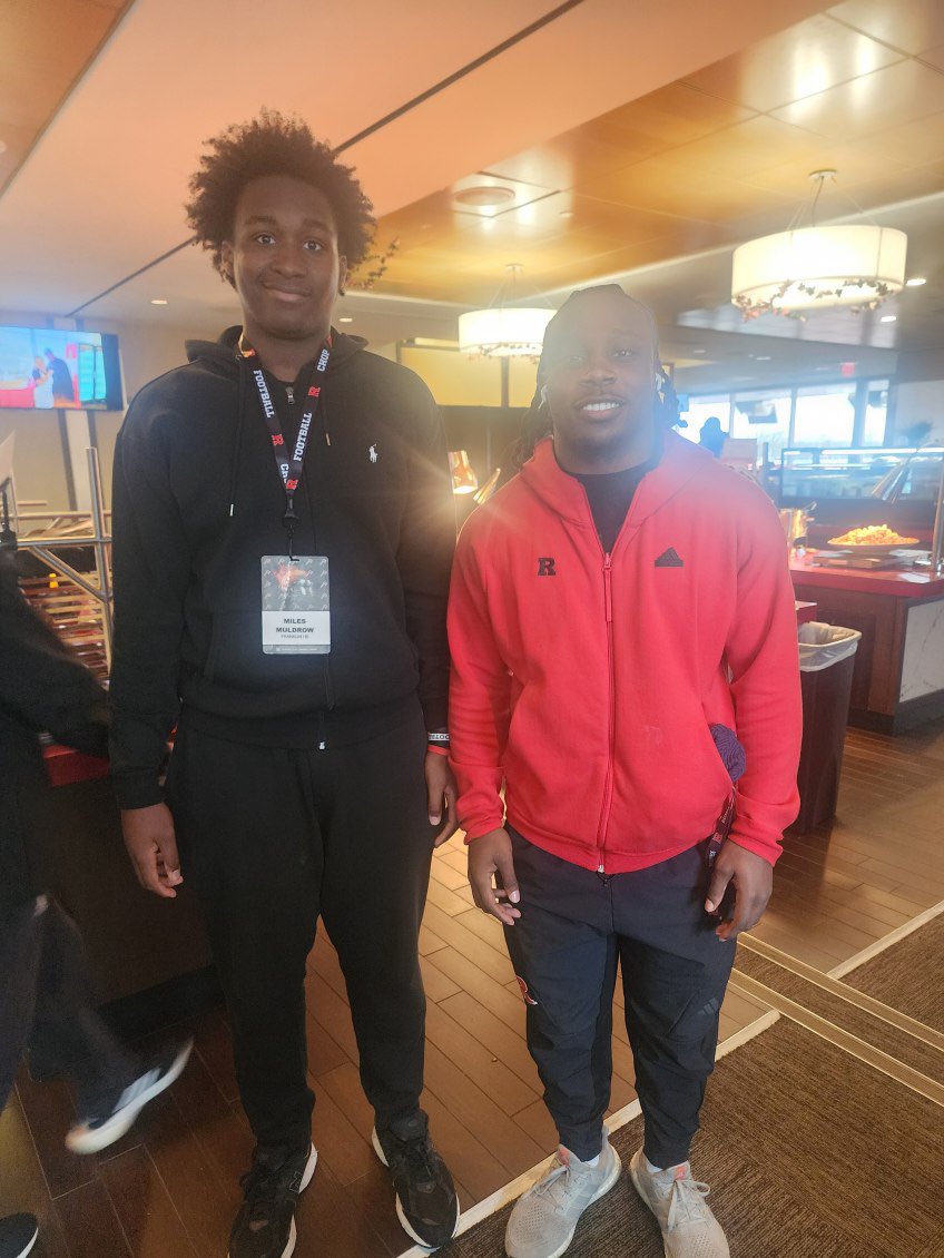 Had a great time this Saturday at Rutgers University! Appreciate the hospitality and love from the staff. Big things coming! #CHOPNation #Rutgers