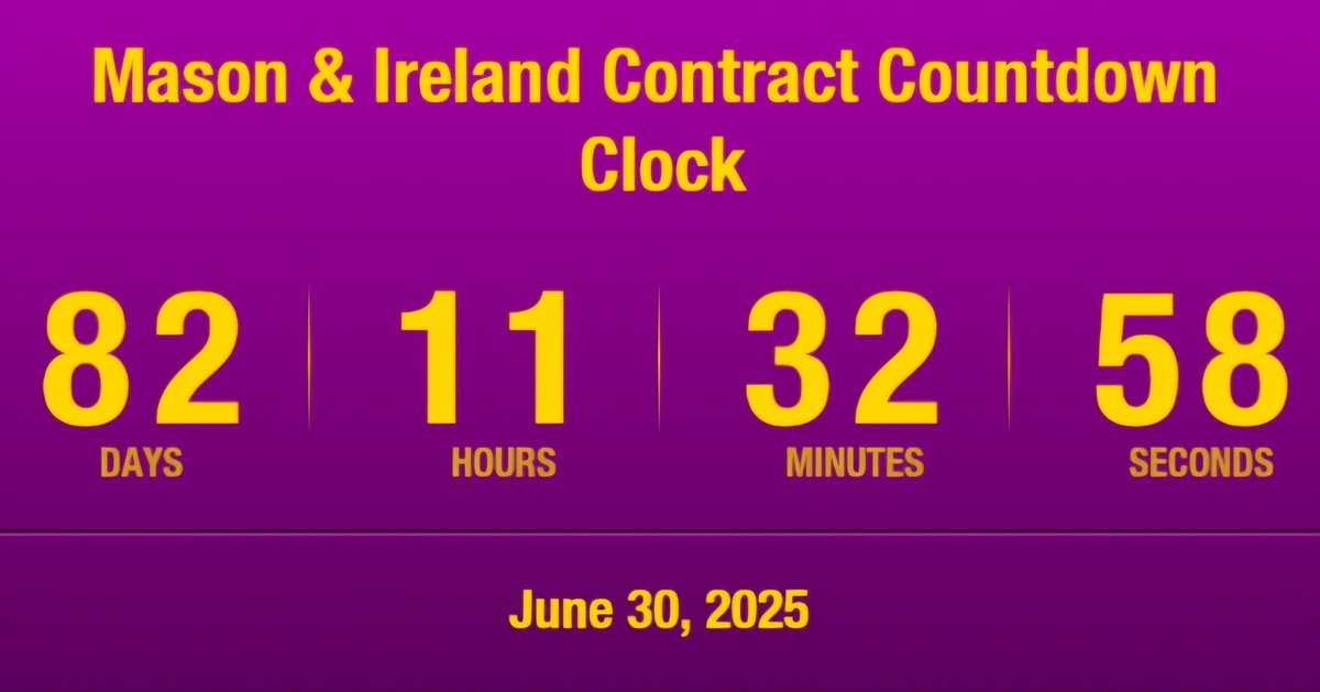 CoconutMychal's tweet photo. #ContractTalks
Live look on LIT
https://t.co/SoY8T93S0t https://t.co/3zczlG1ihn