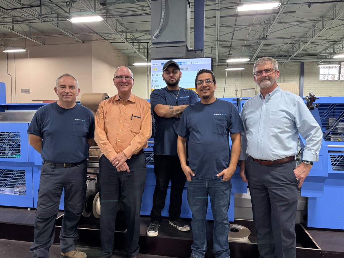 Universal Bookbindery Inc., which will soon be celebrating 100 years of success, is set to rely on the Diamant MC 60 bookline from Muller Martini in the future! 📚✨

Read more here bit.ly/4iU0S5w