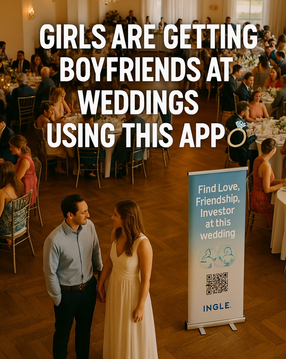 IngleMeet's tweet photo. Find your perfect match at the next wedding with IngleMeets
where connections happen effortlessly.
Download IngleApp now and start meeting new people at events near you.
#IngleMeets #EventNetworking #FindLoveAtEvents #WeddingConnections #IngleAppDownload https://t.co/q5IpWlvnd5
