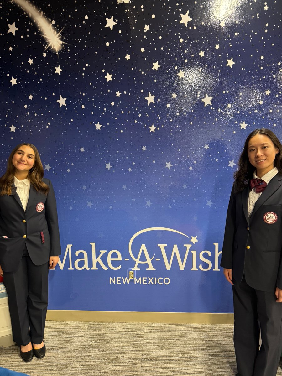 NMHOSA's tweet image. Thank you so much for everyone who donated to the Make-A-Wish foundation this year! @makeawishnm #IamNMCTSO #NMHOSA #HOSAFHP #NMCTLP #CTSO #CTE #CAMPHOSA25 #makeawishnm