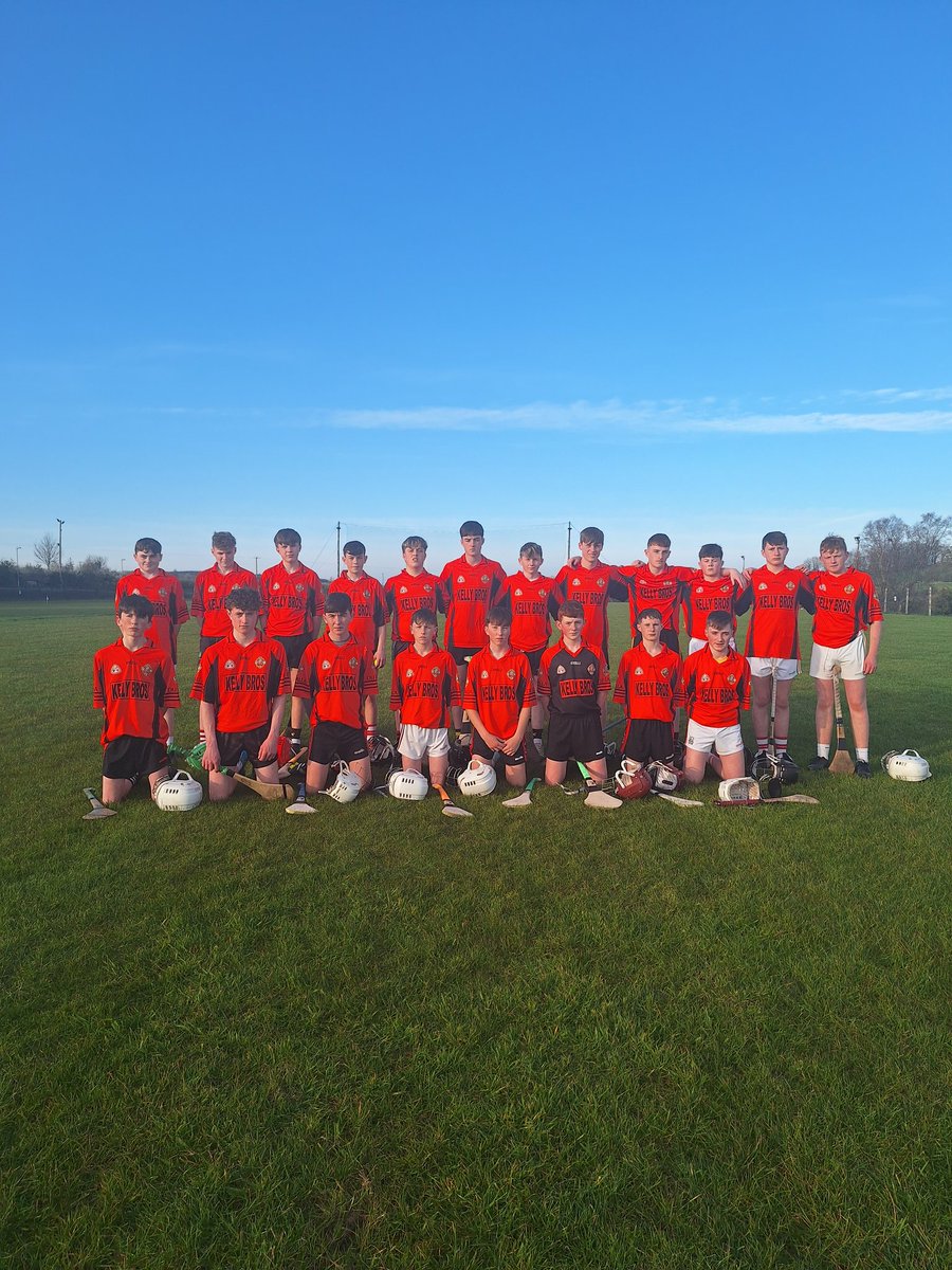 CorkGDAPatSprat's tweet photo. Well done to our @DuhallowGAA u15 Premier 2 Hurlers tonight in R2 of the @RebelOg_ leauge a very even sporting game vs  @NemoRangersGAA finishing a draw 2.09 a piece. Gerimah o Sullivan team capt for the night. @CrokeRovers @CastlemagnerGAA @OfficialCorkGAA @CorkGAACoaching https://t.co/Tv0uksVxsH
