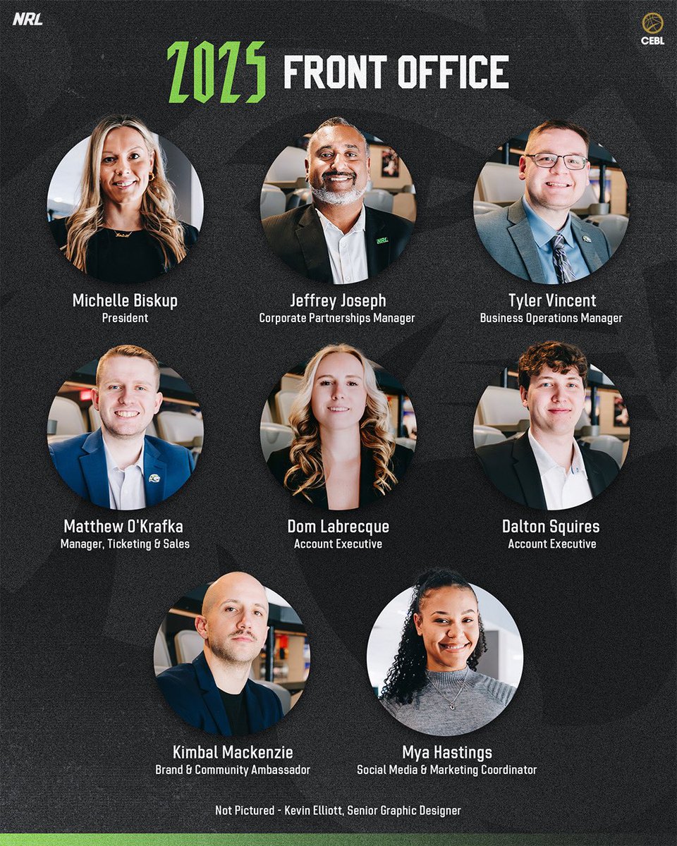 Big News! Michelle Biskup is stepping up as our new President, ready to lead us into the next chapter!

And we’re not stopping there—meet the new faces in our front office. 

🔗 Learn more: riverlions.ca/10th-anniversa…

#RunItBack | #PullUp