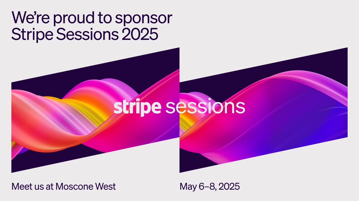 We’re excited to sponsor Stripe Sessions! Stop by our booth at Moscone West, May 6-8.

#Stripesessions #stripe #payments