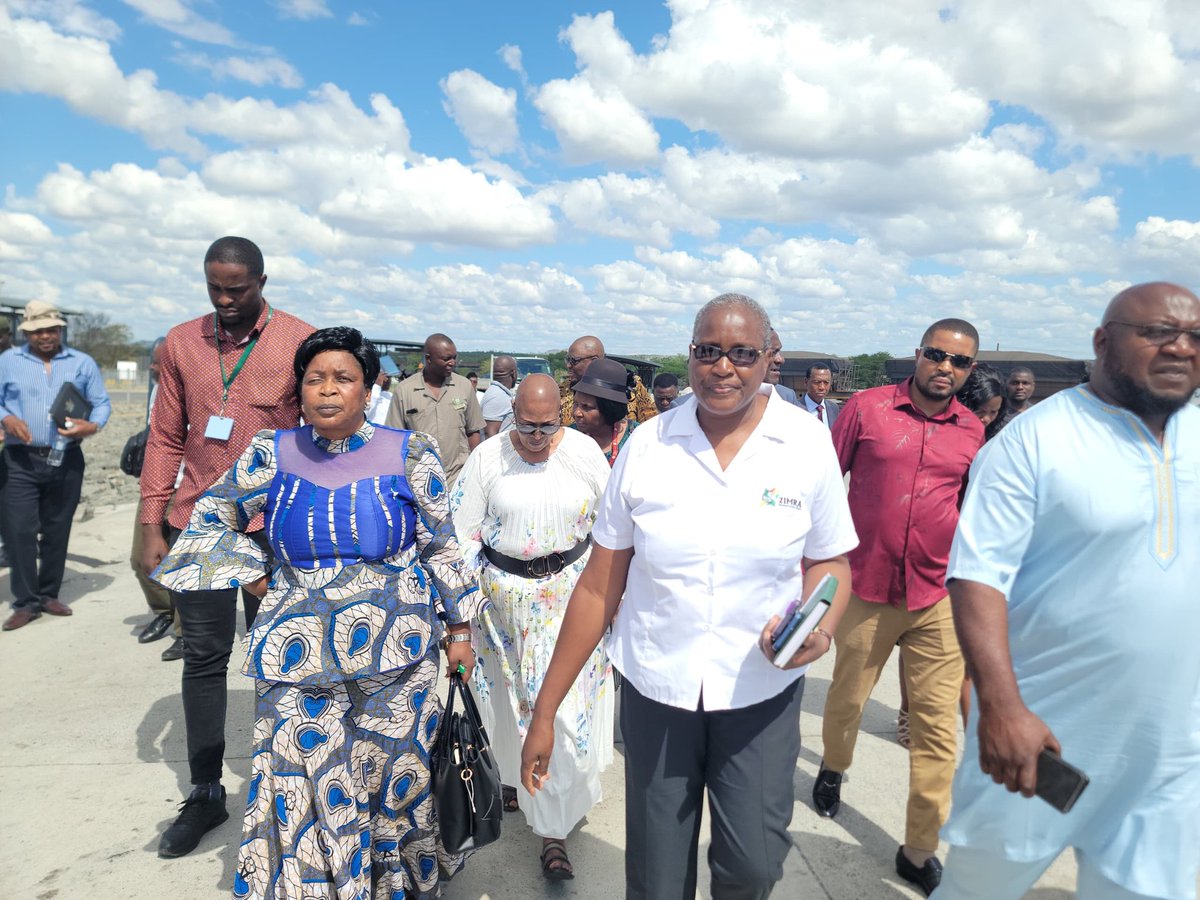 ParliamentZim's tweet photo. The Joint Portfolio Committees on Defence, Home Affairs, Security and War Veterans' Affairs, together with the Thematic Committee on Peace and Security, led by the Chairperson Honorable Albert Nguluvhe, continued their comprehensive tour with a visit to the Plumtree Border Post. During the visit, the committees conducted a thorough inspection and engaged with key stakeholders and officials to gain a deeper understanding of the border post's operations and the challenges it faces. This engagement is part of a wider inquiry into the condition of border posts, aimed at shaping future policy and legislative measures.