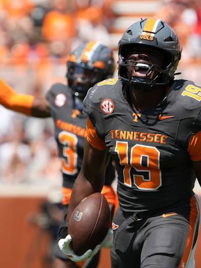 After a great conversation with <a href="/brooks_halsey/">Brooks Halsey</a> I am blessed to receive a D1 offer from The University of Tennessee!! <a href="/Vol_Football/">Tennessee Football</a> <a href="/coachjoshheupel/">Josh Heupel</a> <a href="/247recruiting/">247Sports Recruiting</a> <a href="/On3sports/">On3</a> @On3Recruits <a href="/Rivals/">Rivals</a> <a href="/BillBillDungee/">Bill Dungee 🏈</a> <a href="/kenmoyer52/">Ken Moyer’s Sports Page</a>