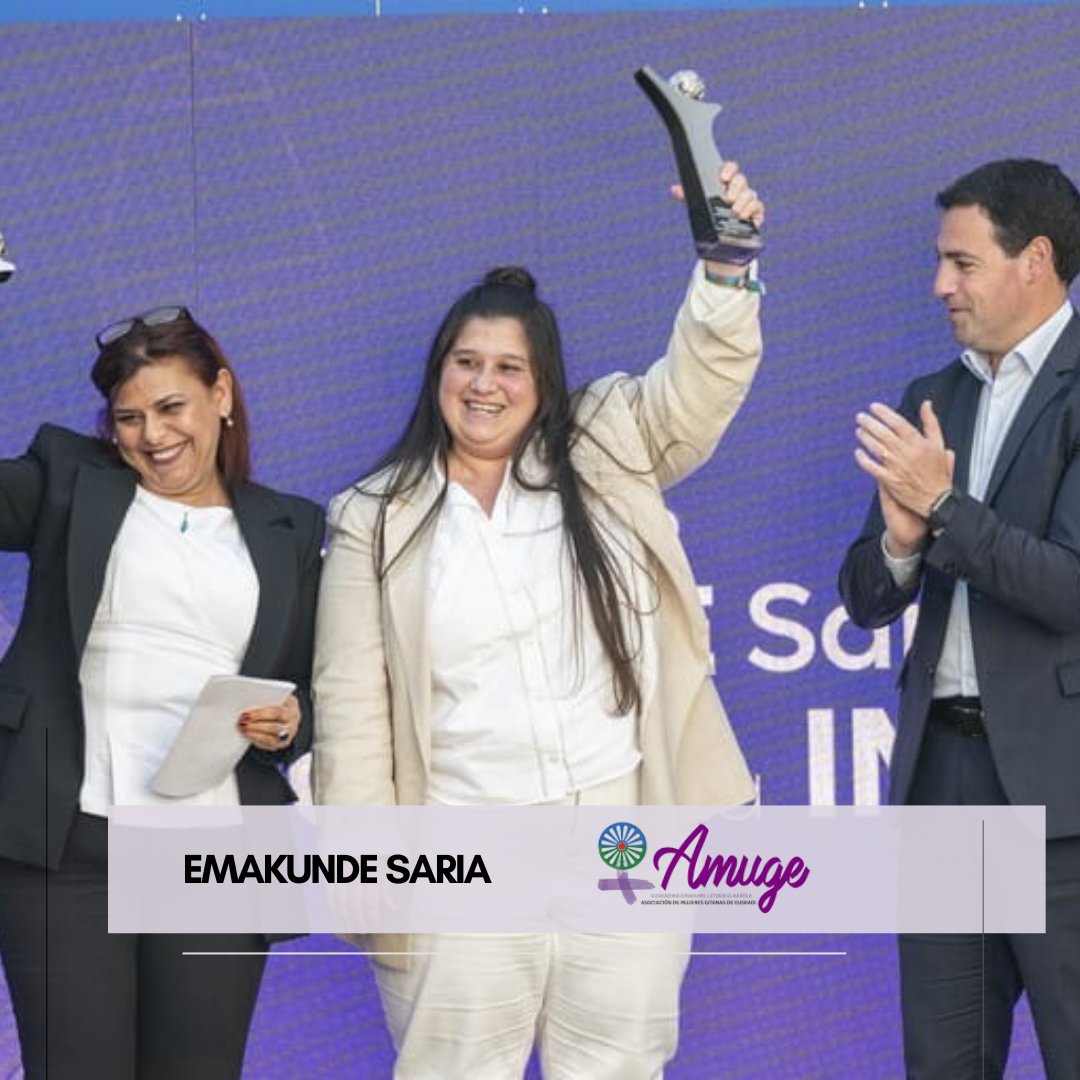 nerea_melgosa's tweet photo. 🏆 Ijito herriaren nazioarteko egunarekin behar bezala bukatzeko, ohore izugarria izan da Ongizate, Gazteria eta Erronka Demografikoko sailburu bezala, #Amuge eta #IMME elkarteak, Pradales Lehendakariaren eskutik, 2024ko #EmakundeSaria jasotzen ikustea
Zorionak Amuge eta IMME!💜 https://t.co/Vs2HCNGnQD