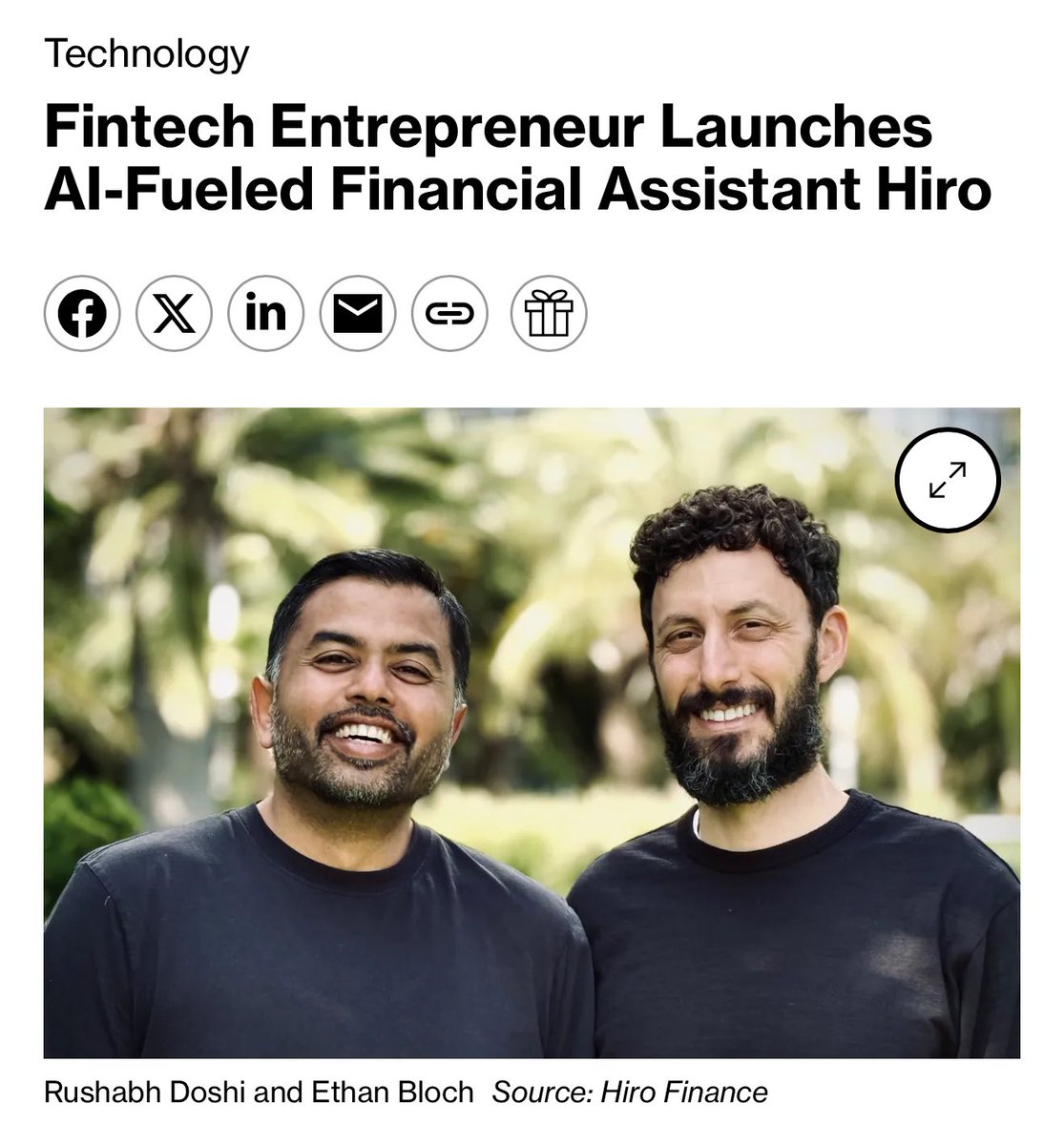 ebloch's tweet image. “It just hit,” the 39-year-old fintech entrepreneur said in an interview. “I could do the thing I had been wanting to do with Digit for the last 10 years.”