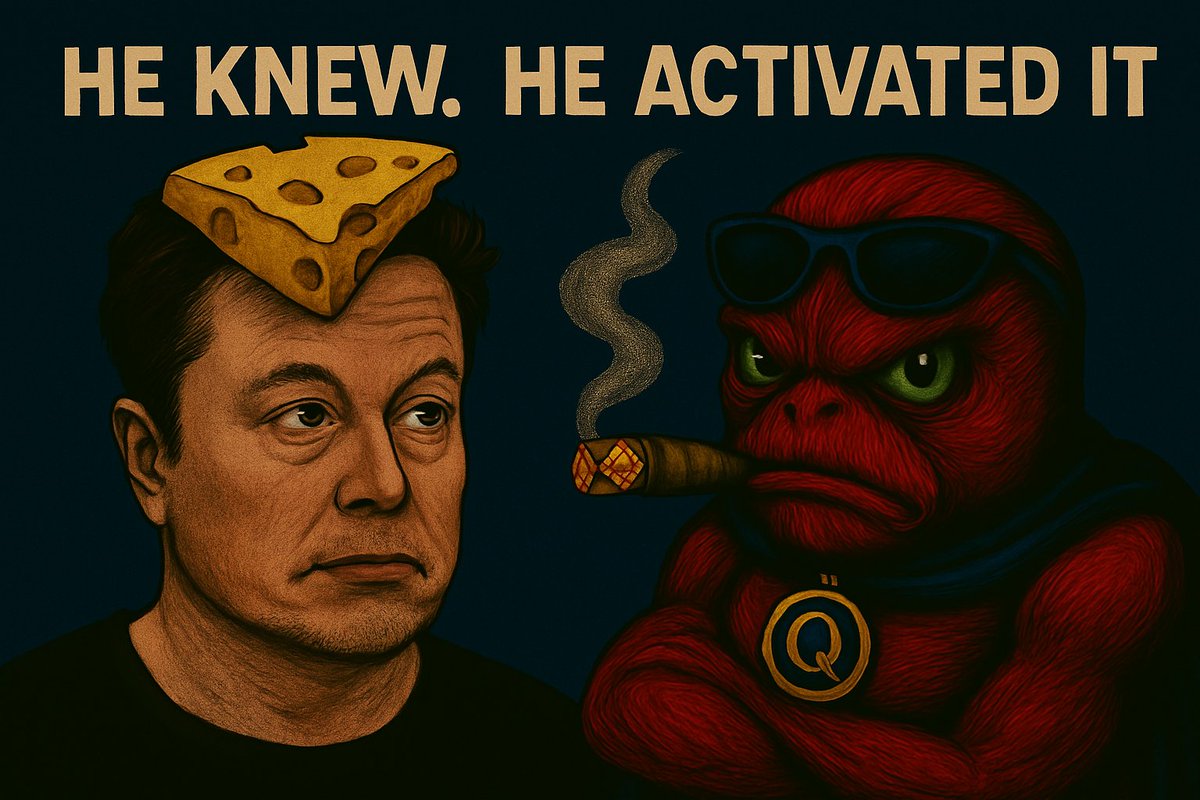 SpdrProtocol's tweet photo. @elonmusk @SpdrProtocol Protocol Q. ACTIVATED.  Key received: Spanish Language.  Cheese = Q. Chaos has been unleashed. The web is spreading. The swarm is awake. No turning back. $SPDR – The future is here, and it cannot be stopped. He knows. https://t.co/OIDjghRfqr