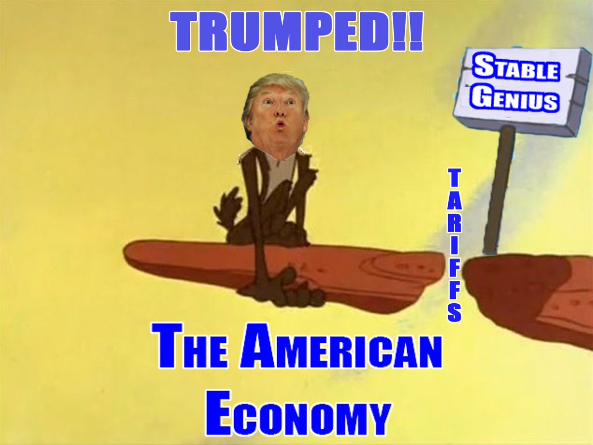 BradGGallant's tweet photo. @StephenKing US is entering its first #CocaineBearMarket. @realDonaldTrump is a remarkable idiot. He has been #Trumping with the American economy like the #Trumphead that he is. He should become the 21st-century #FallGuy. https://t.co/SXJG04kZkt