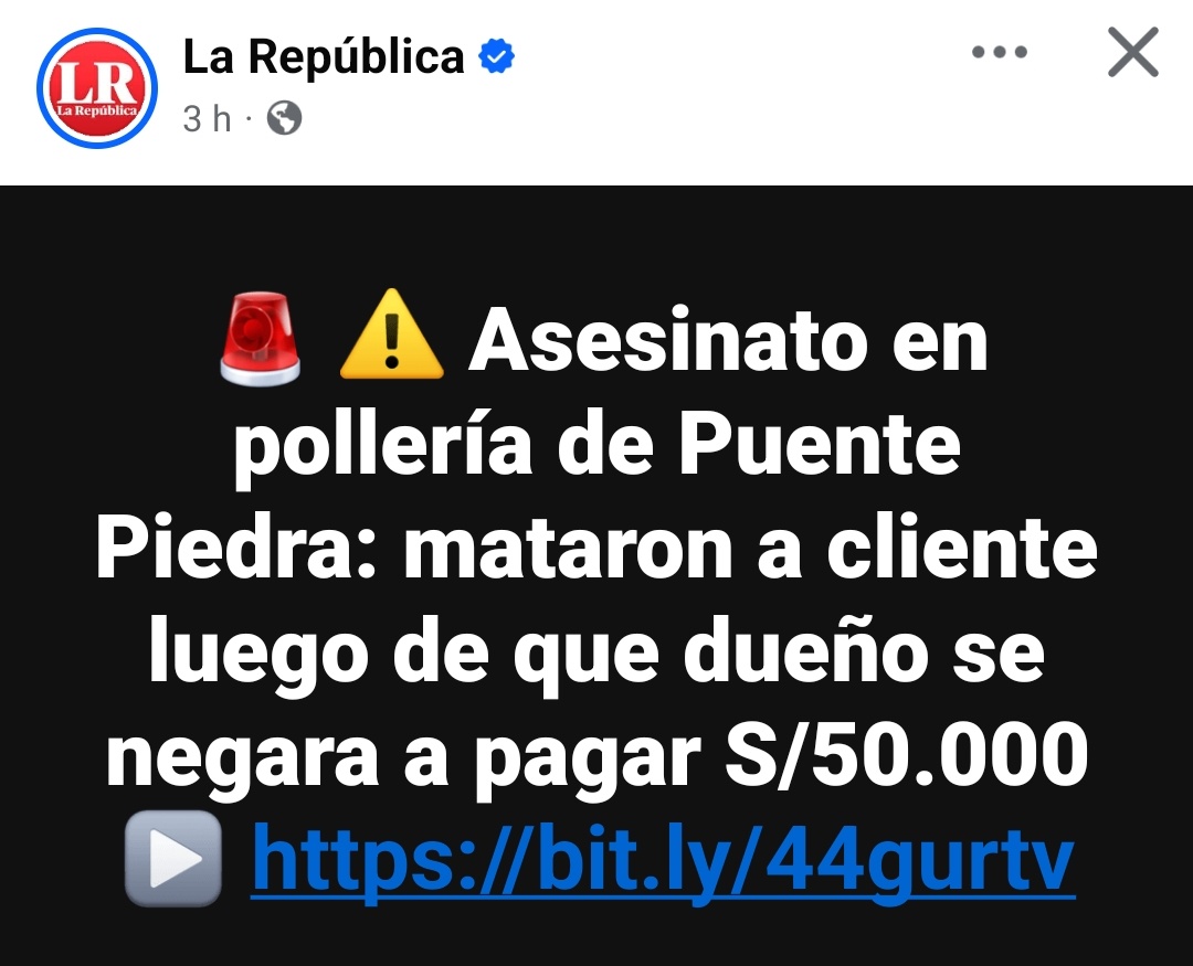 JonasSnchez9's tweet photo. @MininterPeru @PoliciaPeru Otro más y en pleno ESTADO se Emergencia @PoliciaPeru https://t.co/Yoj7md7Wcf