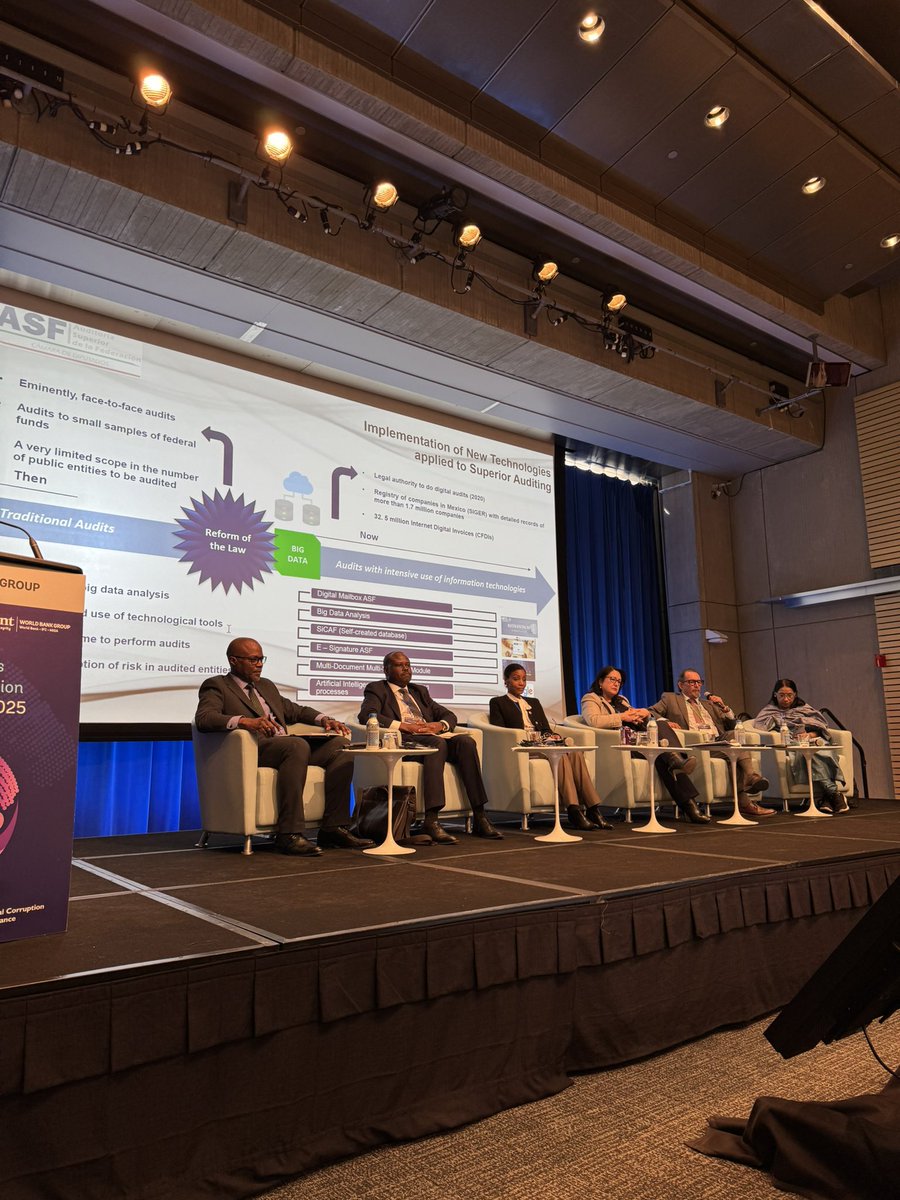 jpga63's tweet photo. Auditor Especial @barrigae presenta los avances conseguidos en @ASF_Mexico en combate contra la corrupción con el uso de herramientas digitales en el marco del foro global Anticorrupción #P4AC del @BancoMundial sobre Anticorrupción https://t.co/HLWjTgFwWy