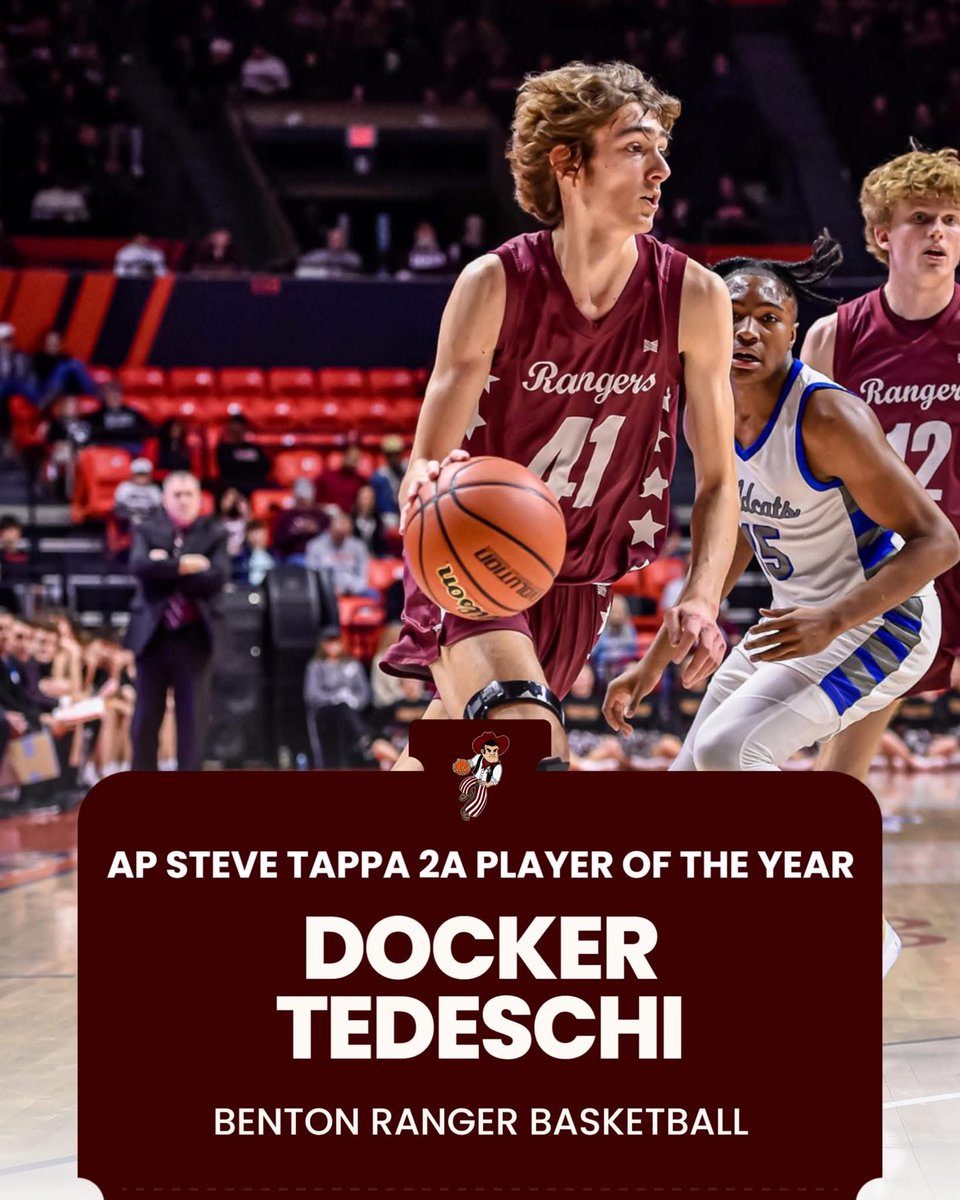 Lori Ann Tedeschi 🎚️ (@lorianntedeschi) on Twitter photo Congrats to Senior Docker Tedeschi on being named the Steve Tappa Class 2A Player of the Year. This was voted on by the AP Voters all over the state of Illinois! <a href="/docker_tedeschi/">Docker Tedeschi</a> <a href="/HoopsBenton/">Benton Ranger Hoops</a> <a href="/BCHS_SportsZone/">Benton High School</a>
📸Christopher Kays Congrats to Senior Docker Tedeschi on being named the Steve Tappa Class 2A Player of the Year. This was voted on by the AP Voters all over the state of Illinois! <a href="/docker_tedeschi/">Docker Tedeschi</a> <a href="/HoopsBenton/">Benton Ranger Hoops</a> <a href="/BCHS_SportsZone/">Benton High School</a>
📸Christopher Kays
