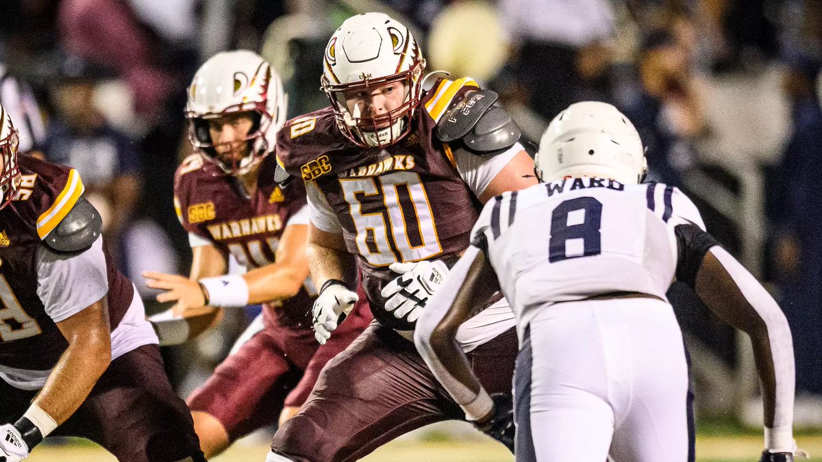 Mike Rittelmann (@mrittcgs) on Twitter photo 🚨<a href="/CGSAllStar/">The College Gridiron Showcase</a> Pro Day Result🚨
➡️ OL <a href="/SamCarson51/">Sam Carson</a>
📍<a href="/ULM_FB/">ULM Football</a>
HT: 6040
WT: 300
Hand: 8.500
Arm: 31.500
40: 5.45
20: 3.15
10: 1.93
Vertical: 28.5 (T-12th among OL at Combine)
Broad: 8-8 (✅ T-10th)
Short Shuttle: 4.97
3 Cone: 8.12
Bench: 21 Reps (✅ T-9th)
#CGS2025 🚨<a href="/CGSAllStar/">The College Gridiron Showcase</a> Pro Day Result🚨
➡️ OL <a href="/SamCarson51/">Sam Carson</a>
📍<a href="/ULM_FB/">ULM Football</a>
HT: 6040
WT: 300
Hand: 8.500
Arm: 31.500
40: 5.45
20: 3.15
10: 1.93
Vertical: 28.5 (T-12th among OL at Combine)
Broad: 8-8 (✅ T-10th)
Short Shuttle: 4.97
3 Cone: 8.12
Bench: 21 Reps (✅ T-9th)
#CGS2025