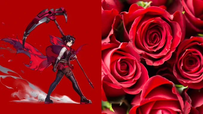 You know what comes after April showers right? Here's what we think Team RWBY would look like as flowers. How'd we do? 