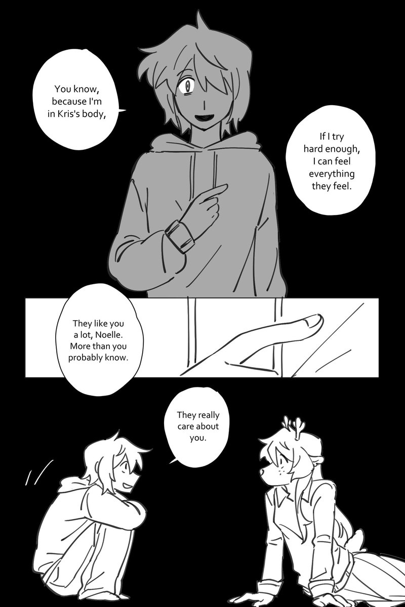 GOOMYLOID's tweet image. #DELTARUNE
I asked them, they said it’s okay (1/3)