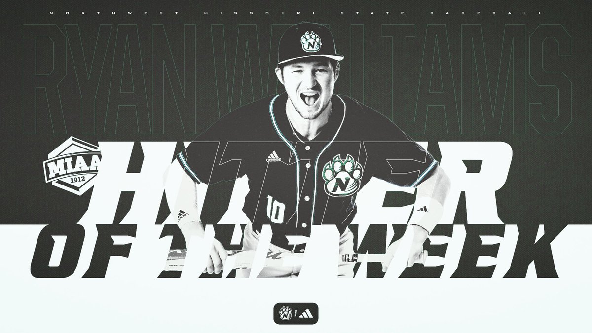 Northwest Athletics (@bearcatsports) on Twitter photo ๐๐ข๐ฅ๐ฅ๐ข๐๐ฆ๐ฌ ๐ก๐๐ฆ๐ฆ๐๐ซ๐ฌ ๐ฐ๐๐ฒ ๐ญ๐จ ๐๐๐๐ ๐๐ข๐ญ๐ญ๐๐ซ ๐จ๐ ๐ญ๐ก๐ ๐๐๐๐คโพ๏ธ
Northwest Missouri State senior Ryan Williams has been named the MIAA Hitter of the Week, the league announced Tuesday, following a stellar performance at the plate over the weekend. ๐๐ข๐ฅ๐ฅ๐ข๐๐ฆ๐ฌ ๐ก๐๐ฆ๐ฆ๐๐ซ๐ฌ ๐ฐ๐๐ฒ ๐ญ๐จ ๐๐๐๐ ๐๐ข๐ญ๐ญ๐๐ซ ๐จ๐ ๐ญ๐ก๐ ๐๐๐๐คโพ๏ธ
Northwest Missouri State senior Ryan Williams has been named the MIAA Hitter of the Week, the league announced Tuesday, following a stellar performance at the plate over the weekend.