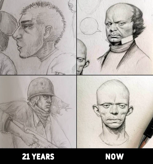 A pencil and a white piece of paper. Show me what you can do! 
