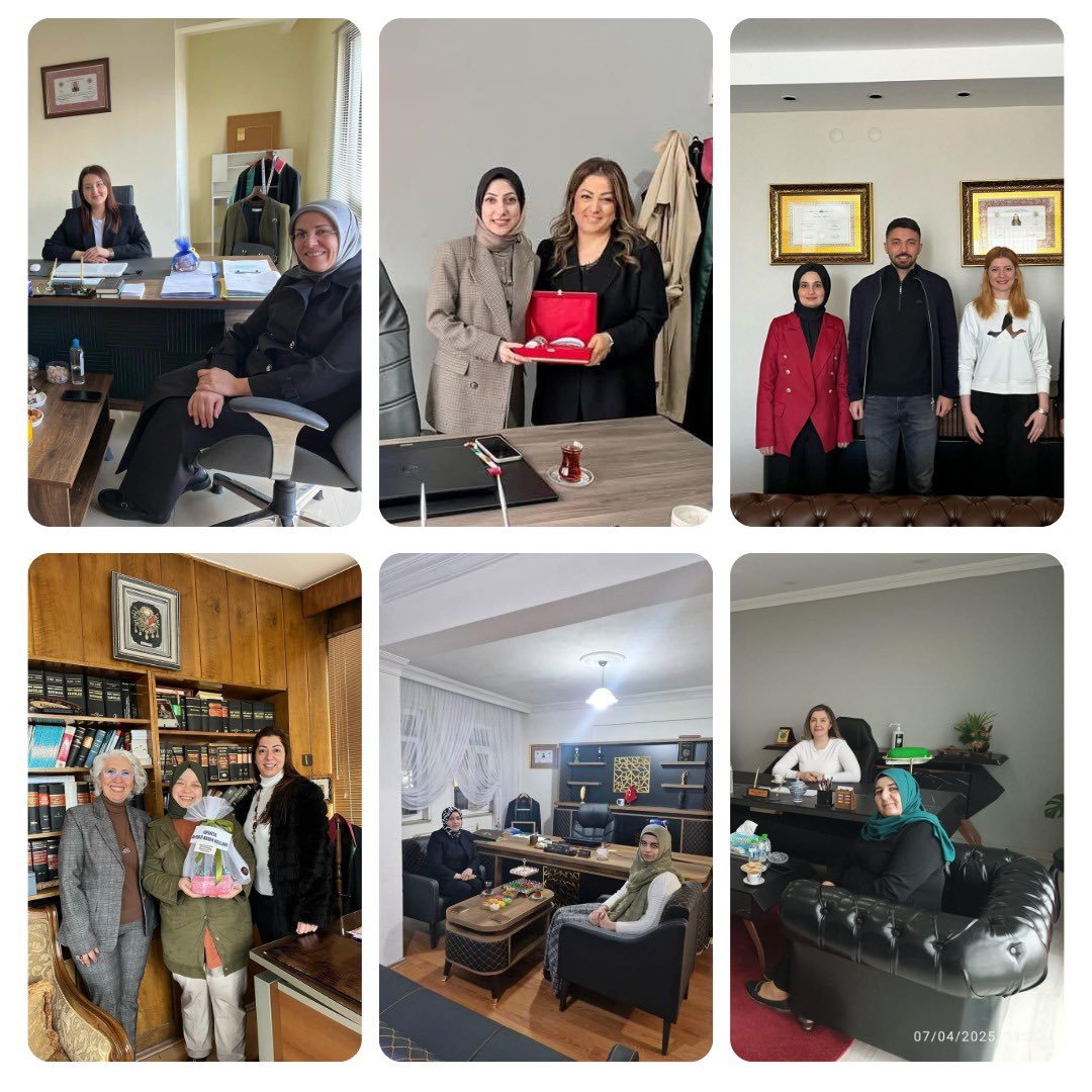 AKKADINGM's tweet photo. “5 Nisan Avukatlar Günü” dolayısıyla 81 ildeki Kadın Kolları Teşkilatlarımız, adaletin sesi olan kıymetli avukatlarımızı ziyaret etti.

Hukukun üstünlüğüne gönülden bağlı, hakkın ve adaletin yılmaz savunucusu tüm avukatlarımızın gününü kutluyoruz. https://t.co/4RQz5FK7Od