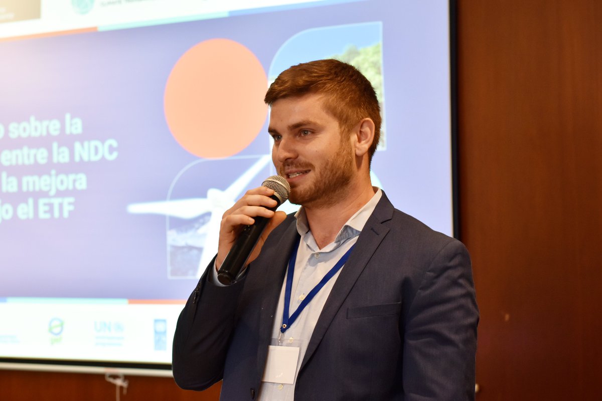 TrackingClimate's tweet photo. 💬 Tim Bantel, regional coordinator for LAC, emphasized that the next three days are an opportunity for countries to strengthen their technical capacities and regional cooperation to deliver robust BTRs — aligned with ambitious NDCs and consistent with global climate objectives. https://t.co/h7NtjfEKOx