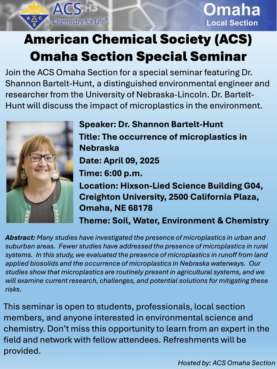 ACS Omaha Local Section tweet media