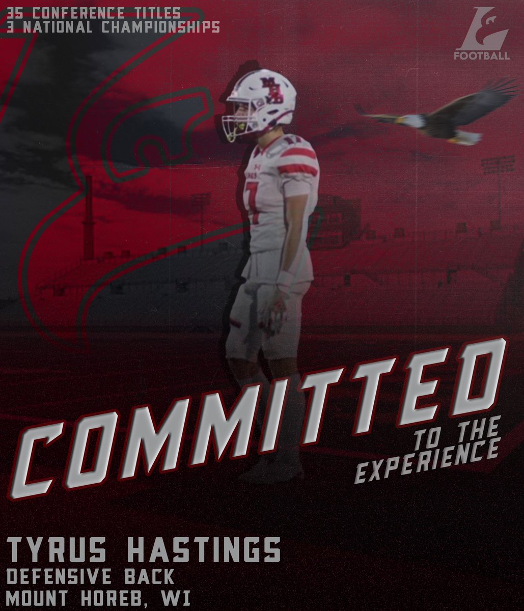 tyrus hastings (@tyrus_hastings) on Twitter photo 100% committed❗️🦅 #letswork
<a href="/CoachMZweifel/">Michael Zweifel</a> <a href="/BarnevldHoreb/">MHB Football</a> <a href="/Matt_Goff13/">Coach Goff</a> <a href="/travisWSN/">Travis Wilson</a> <a href="/MJ_NFLDraft/">Mark Johnson</a> 100% committed❗️🦅 #letswork
<a href="/CoachMZweifel/">Michael Zweifel</a> <a href="/BarnevldHoreb/">MHB Football</a> <a href="/Matt_Goff13/">Coach Goff</a> <a href="/travisWSN/">Travis Wilson</a> <a href="/MJ_NFLDraft/">Mark Johnson</a>