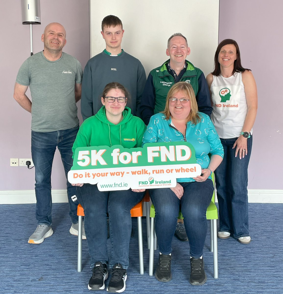 FND Ireland (@fndireland) on Twitter photo We had our #FNDIreland peer support meeting in Galway at the weekend to highlight #FNDAwarenessMonth. A big THANK YOU to all those who attended and thanks to ARD RFC for looking after us on the day.
Visit idonate.ie/event/5kforFND to take part in our 5k for FND!💚🧡
<a href="/naiireland/">Neurological Alliance of Ireland</a> We had our #FNDIreland peer support meeting in Galway at the weekend to highlight #FNDAwarenessMonth. A big THANK YOU to all those who attended and thanks to ARD RFC for looking after us on the day.
Visit idonate.ie/event/5kforFND to take part in our 5k for FND!💚🧡
<a href="/naiireland/">Neurological Alliance of Ireland</a>