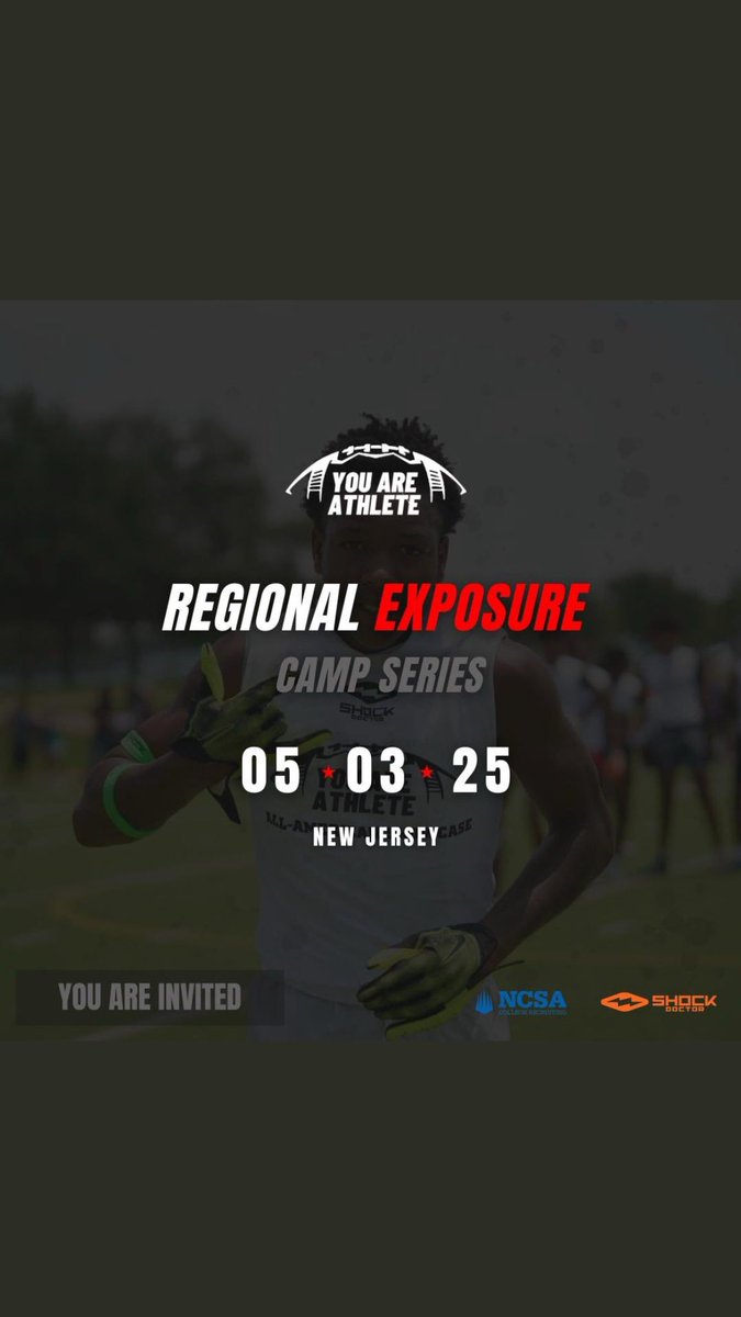 TerrySm56365122's tweet photo. Thank you @youareathlete for the invitation , I’m very excited to show what I got I’m ready !!! I will be in attendance #AGTG @PRZCaleb @PRZPAvic @GregCTC585 https://t.co/ktuQHrt1tf