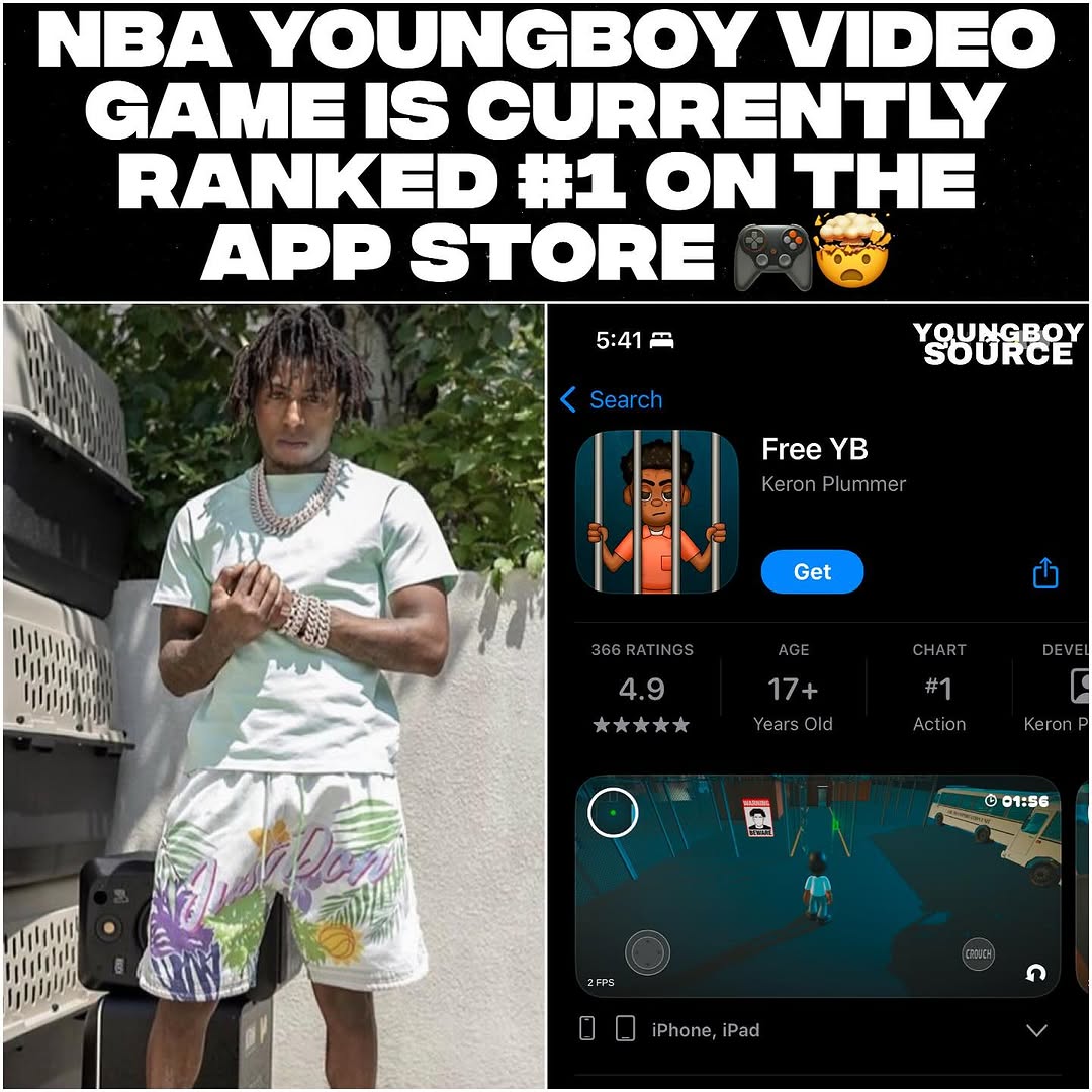 Free YB is now NUMBER ONE in the App Store...😤