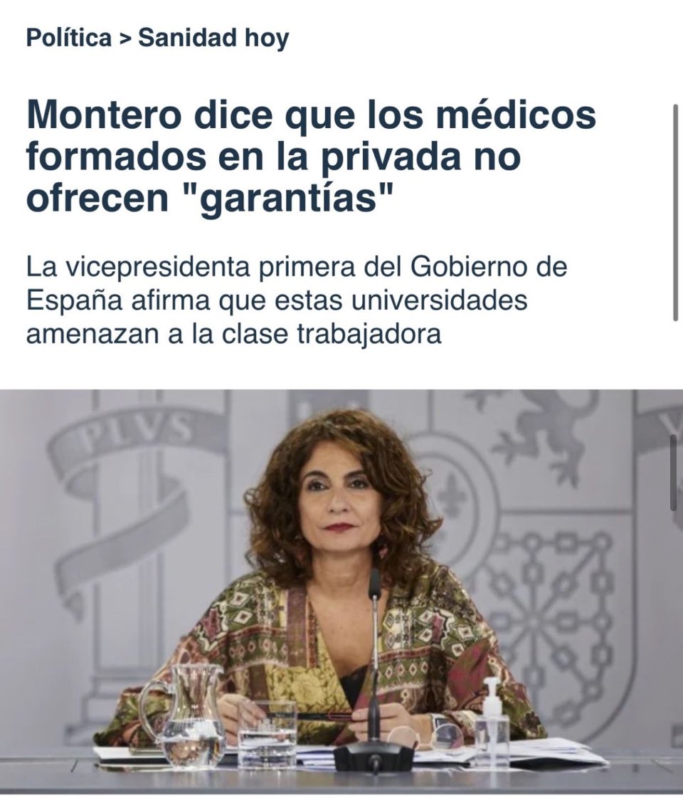 AndaluciaSinVOX's tweet photo. Están todos los fachas que trinan con @mjmonteroc , yo estoy totalmente de acuerdo con ella , gente con malas notas pero con pasta pagada por papá para hacerlo médico por 🥚 🥚 https://t.co/zHCVmpjMkM