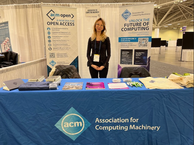 ACMDL's tweet photo. Thank you to everyone who visited us at #ACRL2025! It was a great opportunity to connect and share our journey. We’re excited for what’s ahead as we move toward full #OpenAccess in 2026. Stay tuned for more updates on #ACMOpen! Learn more here: https://t.co/MIbz4ViqZo https://t.co/bD9XJJoSpm
