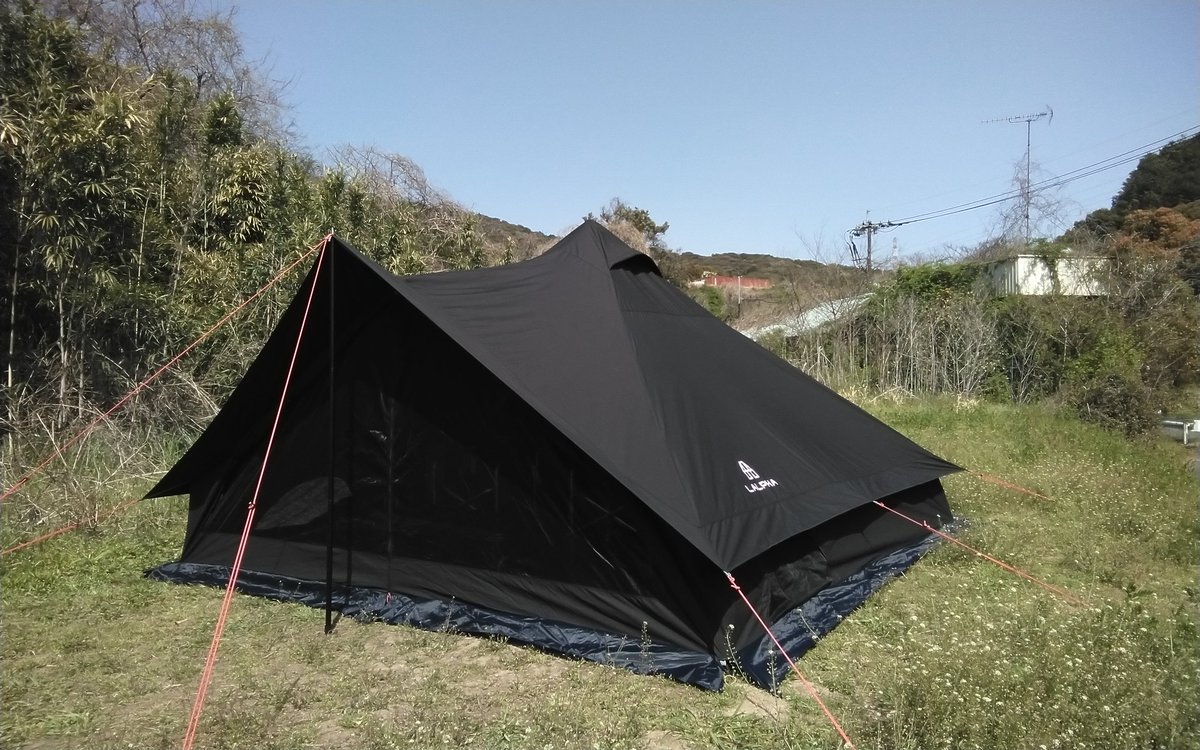 yuichiro4416's tweet photo. 提供して頂いた
LALPHA SIDE3TC BK試し張り

背も高く機能性も抜群で
12kgと運びやすい

ピンと張ると
めちゃくちゃカッコいいです

#LALPHA 
#サイド3TC 
#テントバカ https://t.co/3p8CFSpt2v