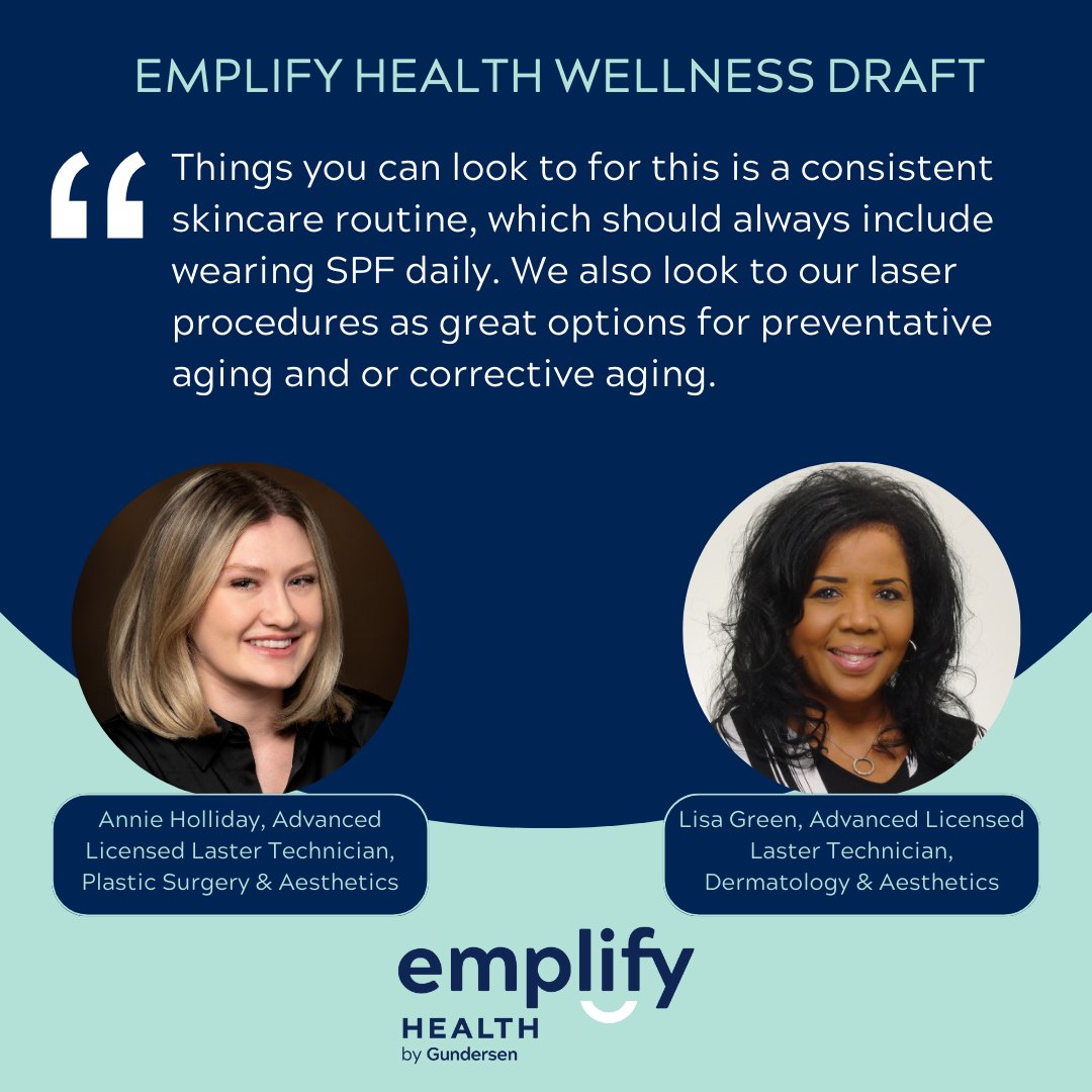 🌟Wellness Draft Pick of the Day🌟
With summer and sun ☀️ just around the corner, today's health tip from advanced licensed laser technicians, Annie and Lisa, couldn't be more timely!
ow.ly/VyHU50VtTw0
#HealthySkin #SkincareRoutine #DailySPF