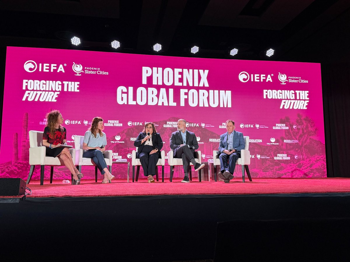 resolutioncu's tweet photo. We were proud to join leaders at the Phoenix Global Forum to discuss the future of critical minerals, American energy, and responsible development. #CopperForAmerica https://t.co/CnIw2yGzbL