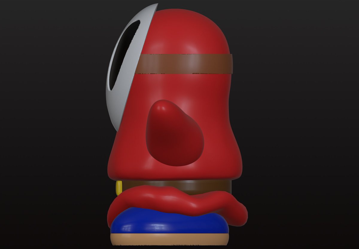 UnrealVisionz_'s tweet photo. Shy Guy from Mario! 

@NintendoAmerica @supermariomovie 

Stl files are available for FREE down below! Enjoy! 
Maker Online:
https://t.co/Yq6yi20fkX

Printables Link:
https://t.co/Qy0IDW5dFs

#Shyguy #3DModel #SuperMarioBros #SuperMario #MarioKart #3D #3dprint https://t.co/whYtUSDyvu