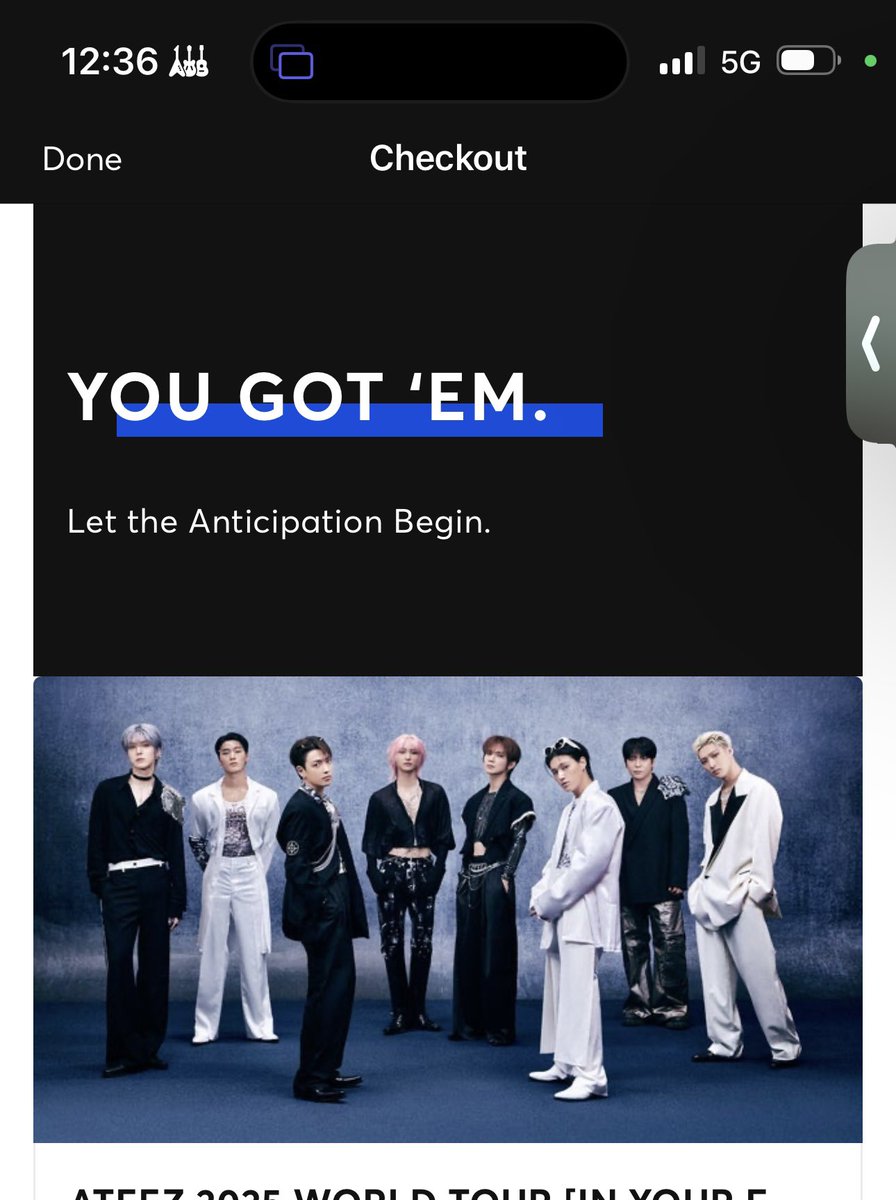 fruitynovaa's tweet photo. FUCK THAT BITCH WHO SCAMMED MY FRIEND FOR A #ATEEZ PRESALE CODE WE STILL GOT THE DAMN TICKETS https://t.co/E5GKgnINQP