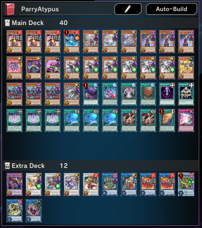 ElephantNo5's tweet photo. @MBTYuGiOh Traptrix Atypus? Parry the Traptrix Atypus? 
I will end on Traptrix Atypus, with Hat Tricker and Parry Knights in hand. Then I'll ask MBT to normal summon a  monster to punch into me, triggering Parry Knights.
1c combo off Allure Palace. https://t.co/Nk5B55fMZP