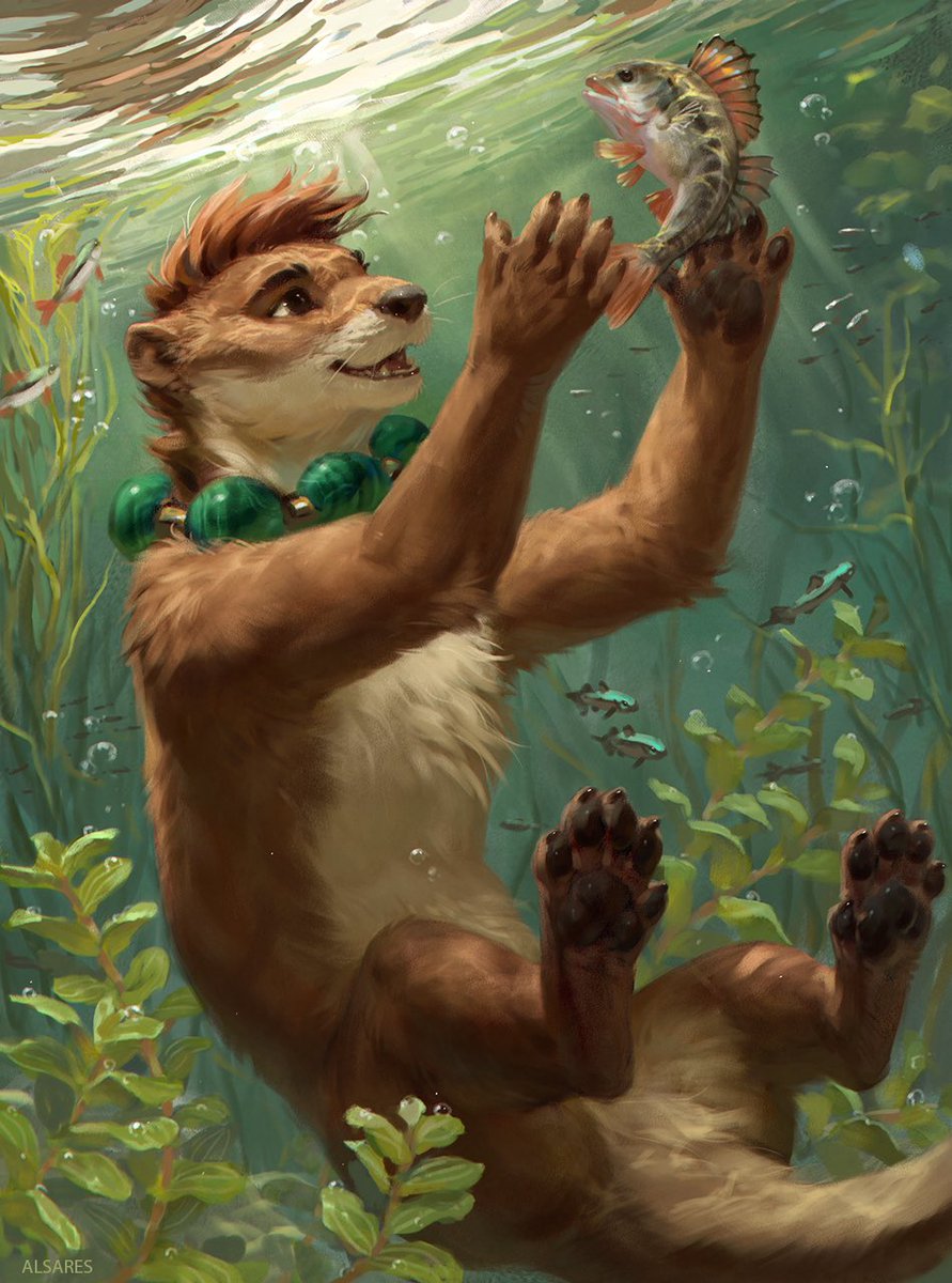 Hello! #PortfolioDay

I'm Alsares, freelance artist, my drawings are about cozy moods, water, fur and sunlight. I'm open for freelance work and commissions.