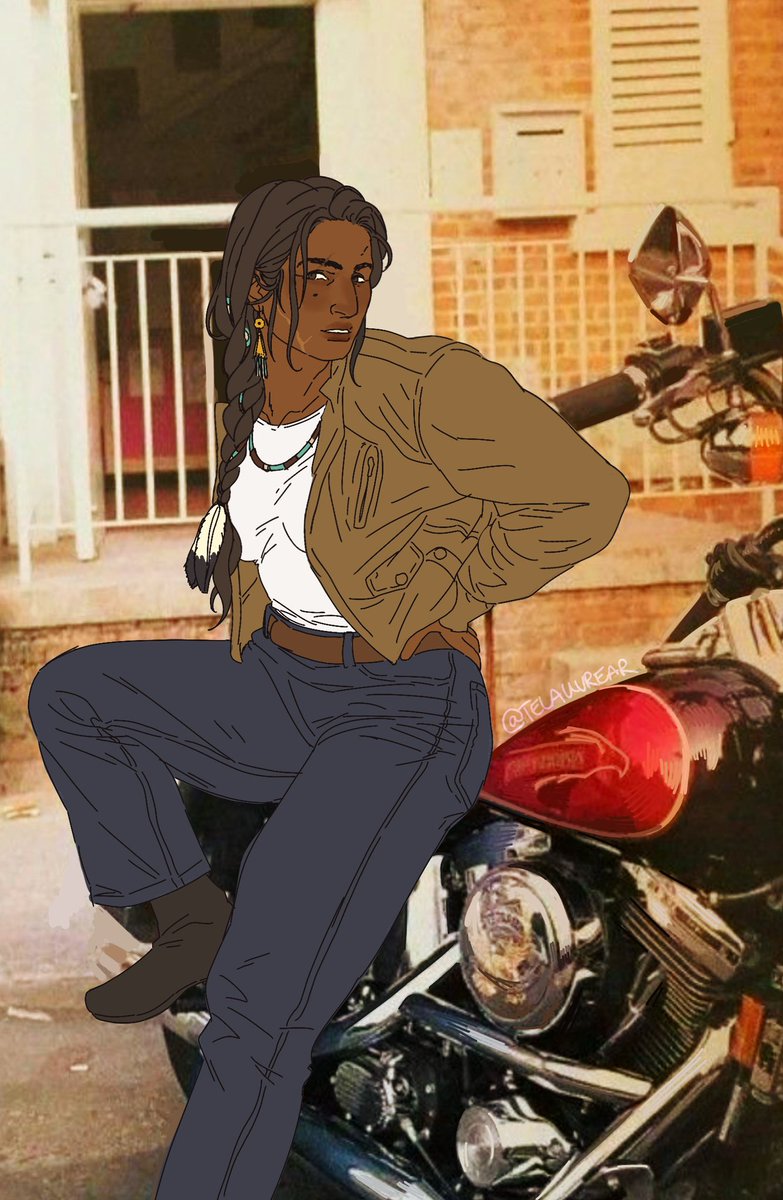 telauvrear's tweet photo. #rdr2 i am nawt finishing this wip of butch charles so sorry everyone💔💔 https://t.co/u4q73nDsn2