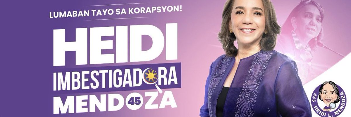 _rainbowfighter's tweet photo. I am from the LGBT community. I continue to SUPPORT #45MendozaHeidi for SENATOR! Hindi lang usaping marriage chenes ang problema ng bansa. Napakalaking problema ang korupsyon!

IBOTO @HeidiMendoza45 ngayong #Halalan2025! May chance for her to change her position on the matter. https://t.co/DRGQTfGVyC