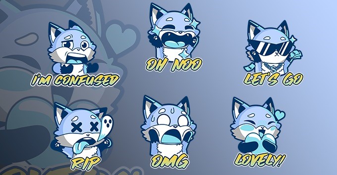 Deni_dare0's tweet photo. How want emote icons?

#TwitchStreamers #twitch #valorant #gaming #artist #design #vtuber #VtuberUprsing #streamers #SmallStreamersConnect #ENVtuber #Logo #emotes  #kick #KickStreamers https://t.co/q2QlGQS5bn