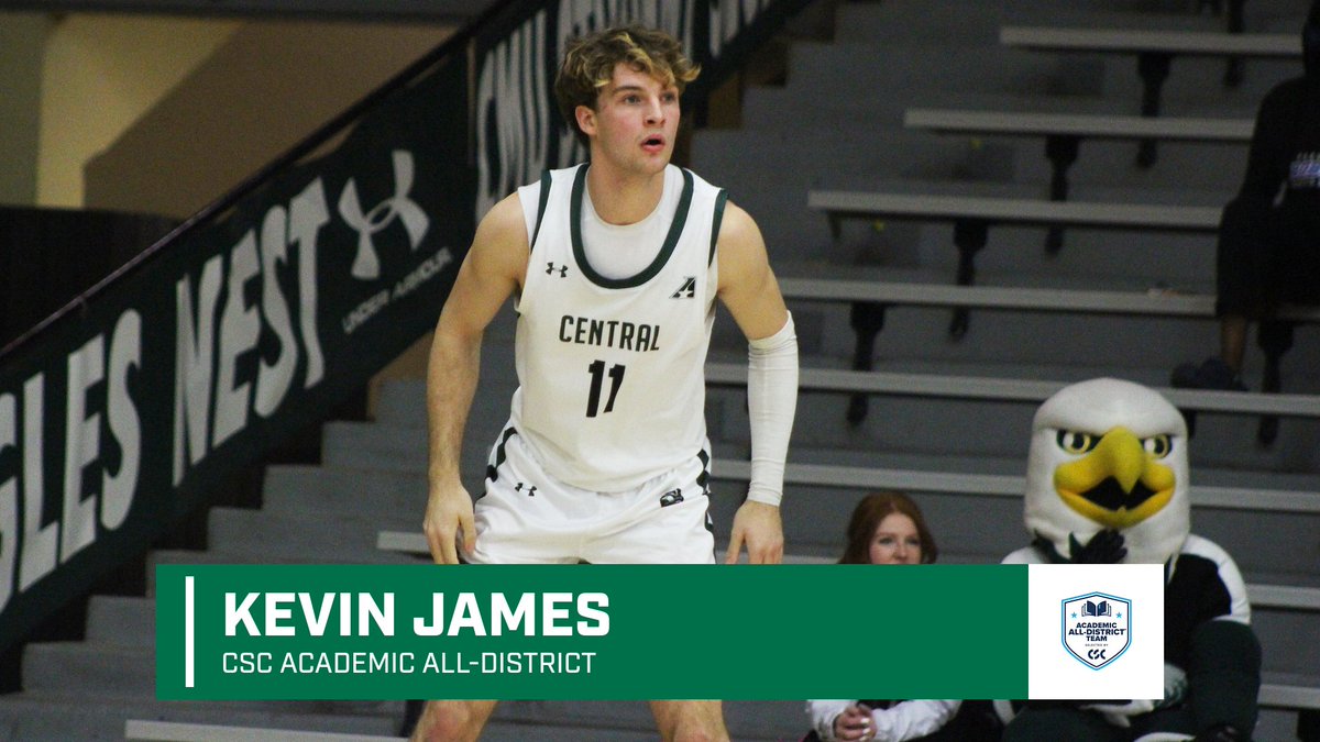 M🏀, Kevin James Earns CSC Academic All-District Honors!

#TakeFlight🦅

🔗: cmueagles.com/sports/mbkb/20…