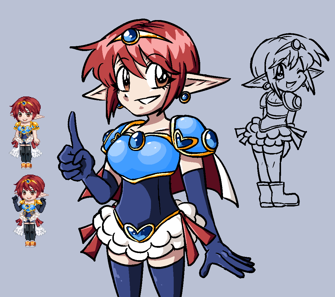 beautiful gorgeous fair maiden based on one of my gaia avis