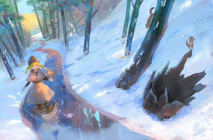 #PortfolioDay Hi, I'm solanoko an aspiring visdev artist. I'm also interested in cover artist. Currently based in Kyoto, Japan. 