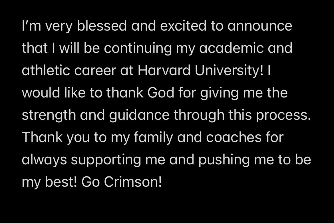 Kyndall McCaleb (@kyndallmccaleb) on Twitter photo COMMITTED! Truly blessed to have this opportunity! Go Crimson!#AGTG <a href="/HarvardFootball/">Harvard Football</a> <a href="/Coach_Aurich/">Andrew Aurich</a> <a href="/CoachFalaki/">Kevin Falaki</a> <a href="/Coach_Joel_Lamb/">Joel Lamb</a> <a href="/MicFein/">Mickey Fein</a> <a href="/Ryan_Kalukin/">Ryan Kalukin</a> <a href="/_RHSFootball/">Riverside Football</a> <a href="/JaredLuginbill/">Jared Luginbill</a> <a href="/PrepRedzoneOH/">Prep Redzone Ohio</a> <a href="/AllenTrieu/">Allen Trieu</a> <a href="/ChadSimmons_/">ChadSimmons</a> <a href="/GregSmithRivals/">Greg Smith</a> <a href="/TomLoy247/">Tom Loy</a> COMMITTED! Truly blessed to have this opportunity! Go Crimson!#AGTG <a href="/HarvardFootball/">Harvard Football</a> <a href="/Coach_Aurich/">Andrew Aurich</a> <a href="/CoachFalaki/">Kevin Falaki</a> <a href="/Coach_Joel_Lamb/">Joel Lamb</a> <a href="/MicFein/">Mickey Fein</a> <a href="/Ryan_Kalukin/">Ryan Kalukin</a> <a href="/_RHSFootball/">Riverside Football</a> <a href="/JaredLuginbill/">Jared Luginbill</a> <a href="/PrepRedzoneOH/">Prep Redzone Ohio</a> <a href="/AllenTrieu/">Allen Trieu</a> <a href="/ChadSimmons_/">ChadSimmons</a> <a href="/GregSmithRivals/">Greg Smith</a> <a href="/TomLoy247/">Tom Loy</a>