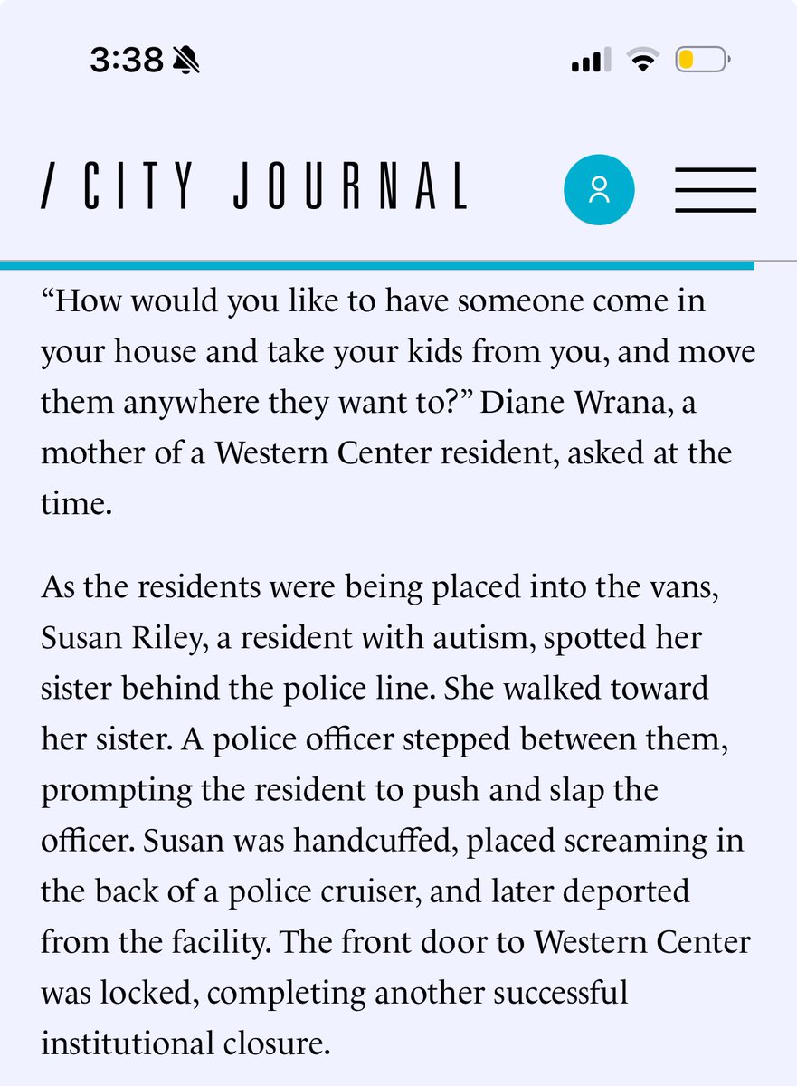 In 1993, Pennsylvania’s P&amp;A filed a lawsuit that culminated in the closure of Western Center. On closure day, the state sequestered parents behind a police line, and shipped disabled residents to undisclosed locations. The P&amp;A’s director called the state’s behavior “exemplary.”