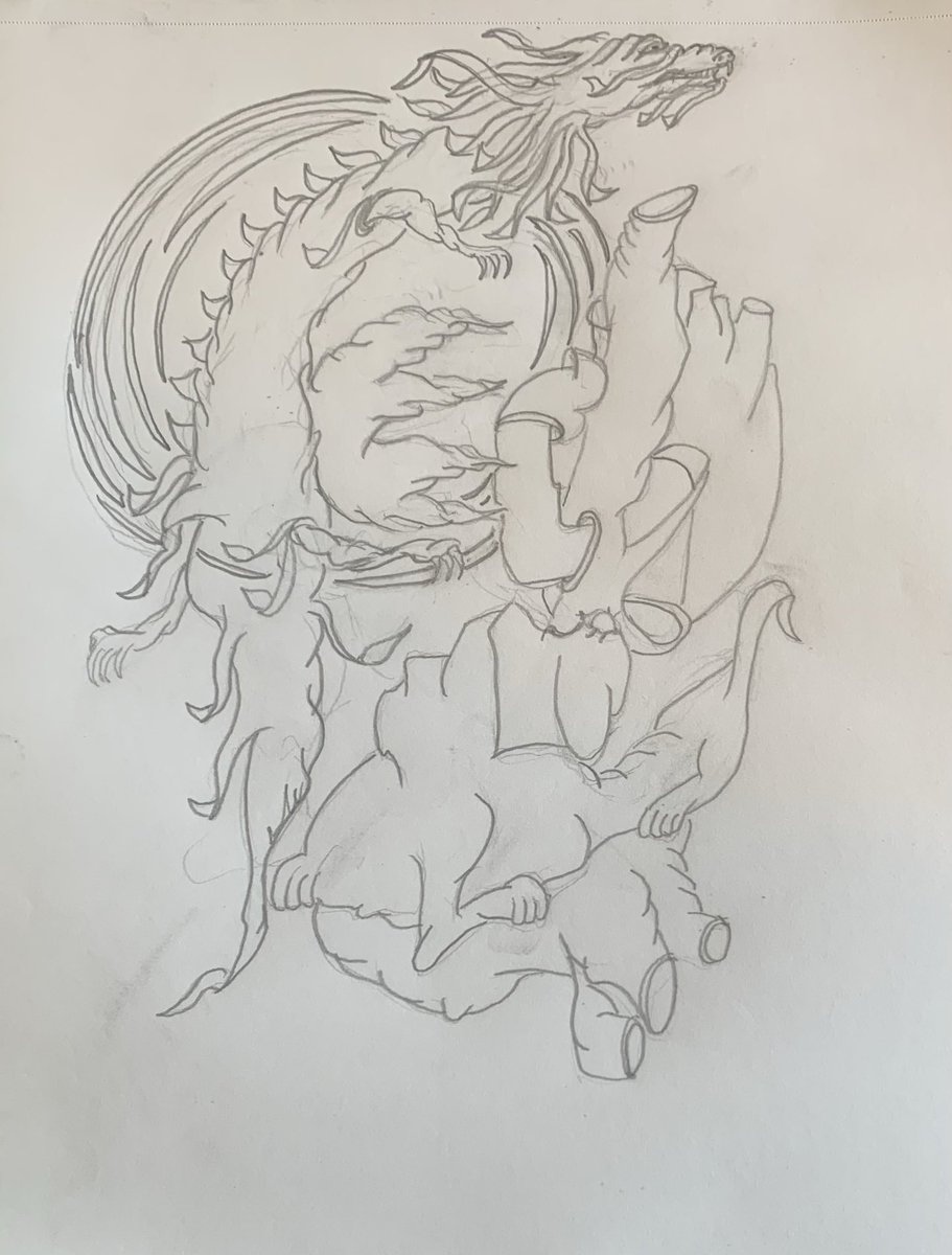 44artllc's tweet photo. “Dragon 🐉 2025” This work is purely for me as I have been have dragon dreams and tomorrow is my Bday. #Art #ArtDefinesMe #Neurodivergent #NeurodivergentArtist #Autism https://t.co/BunhFUnU4W