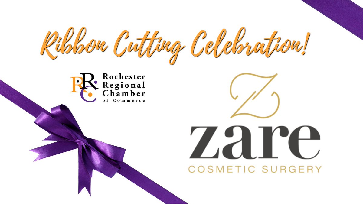 Join the RRC today at 4pm for our Ribbon Cutting celebrating Zare Cosmetic Surgery!

It's not too late to register: business.rrc-mi.com/events/details…